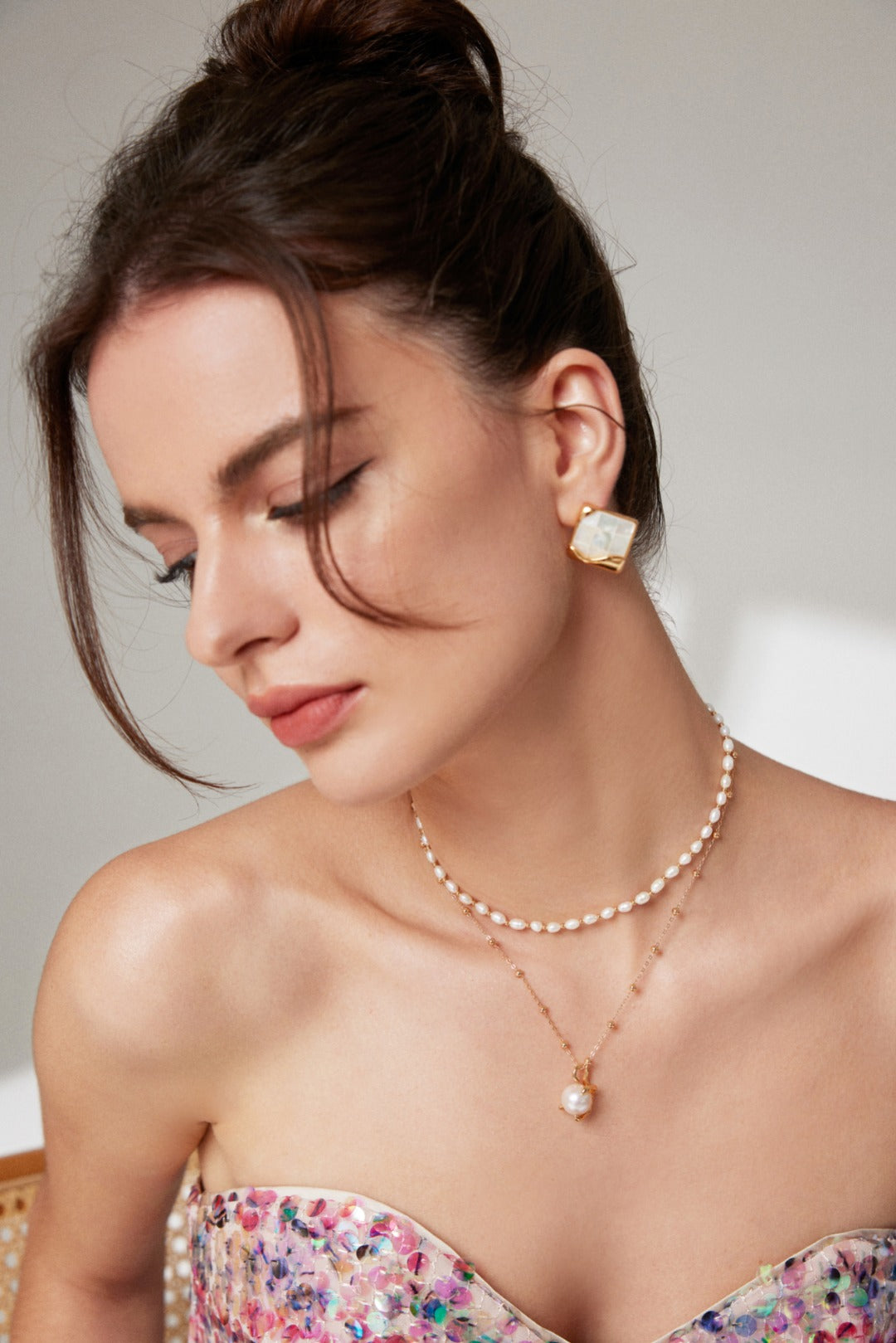 Pearl Embrace Necklace