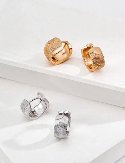 Mystic Scale Stud Earrings