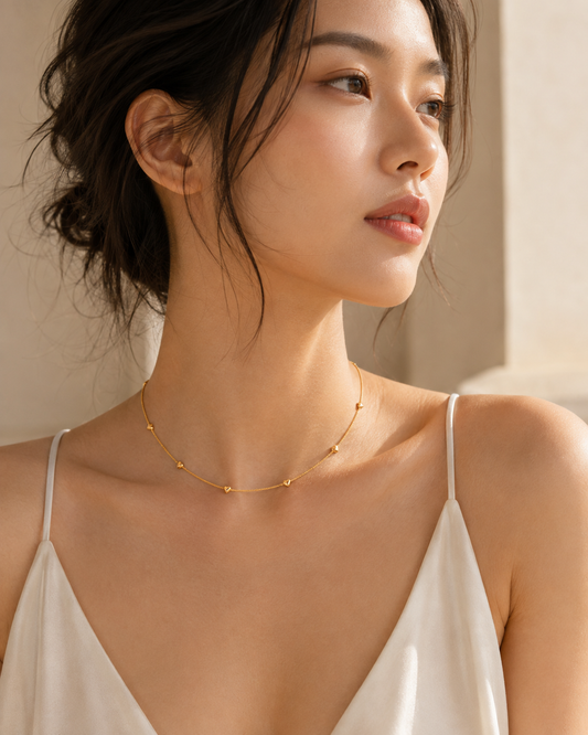 Artisanal Sculpted Statement Necklace