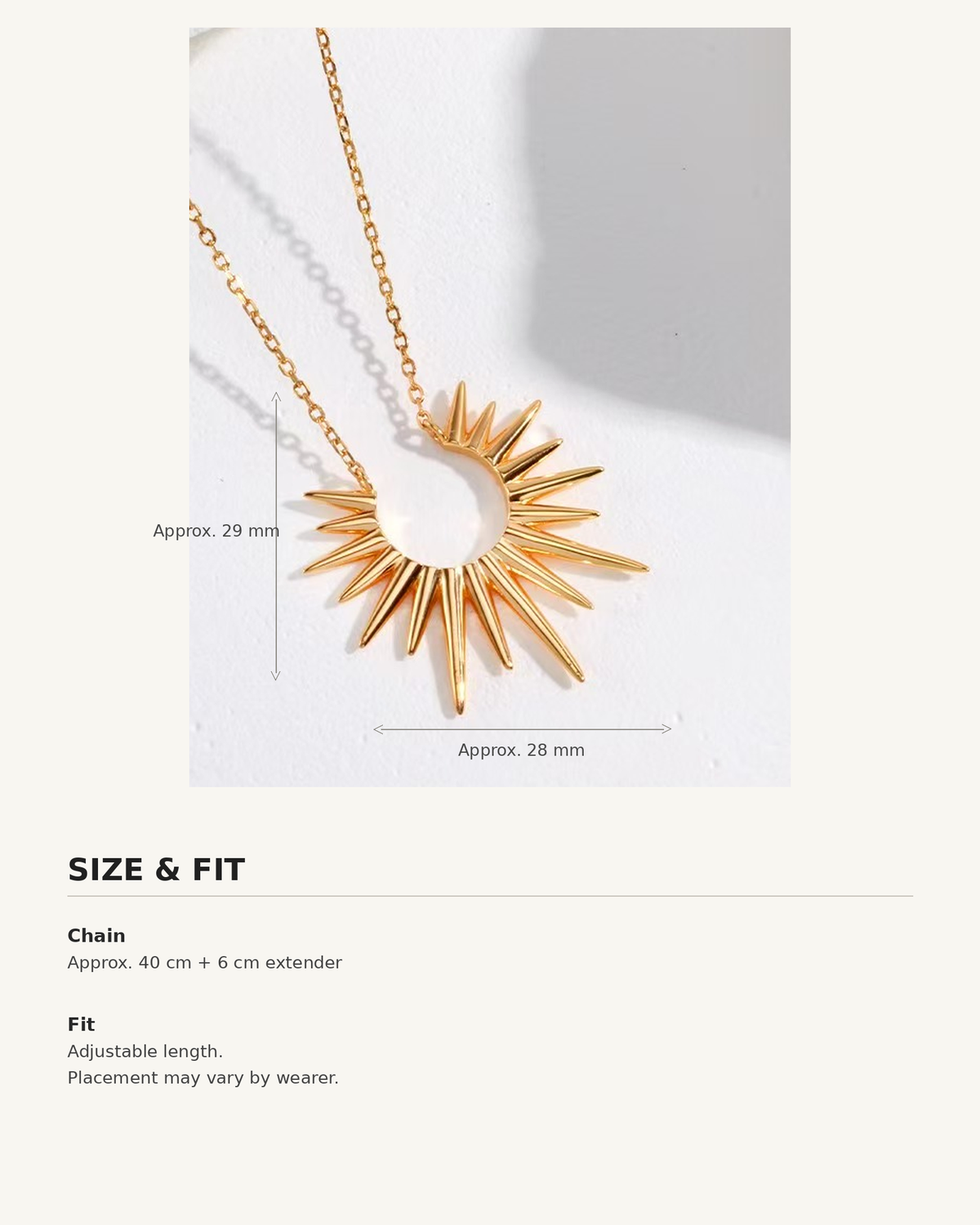 Golden Escape Necklace